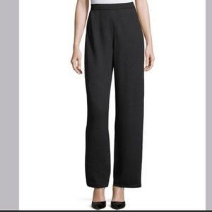 St. John Collect knit black trousers
